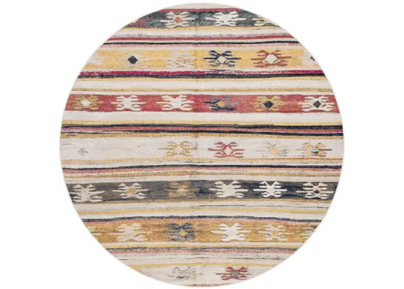 Montage II Area Rug in Taupe & Multi by Safavieh