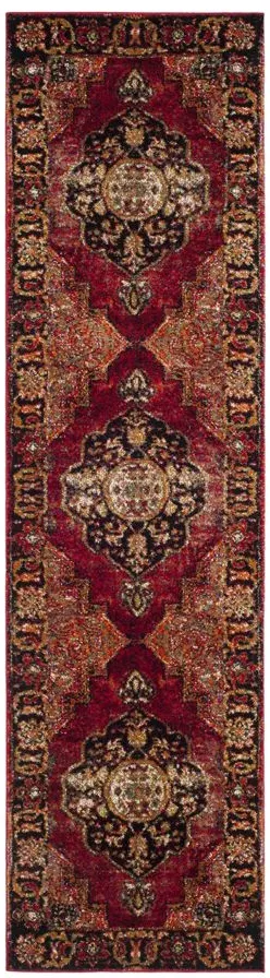 Vintage Hamadan I Area Rug in Red by Safavieh