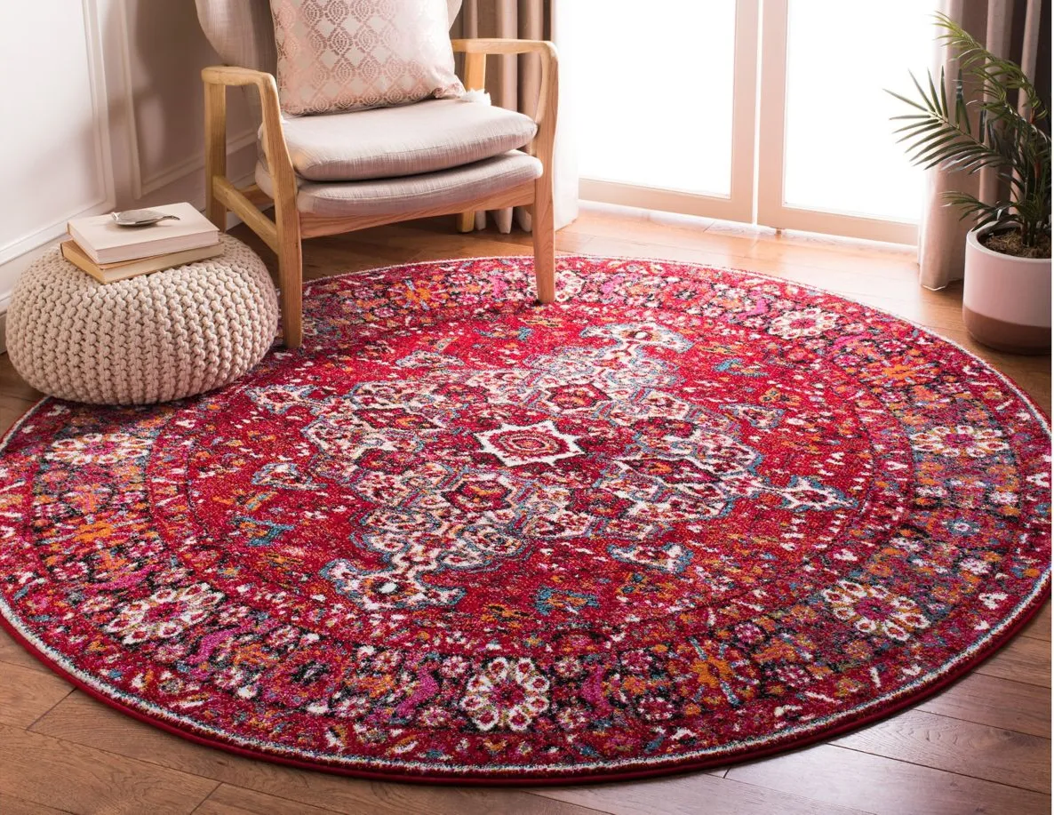 Vintage Hamadan I Area Rug in Red by Safavieh