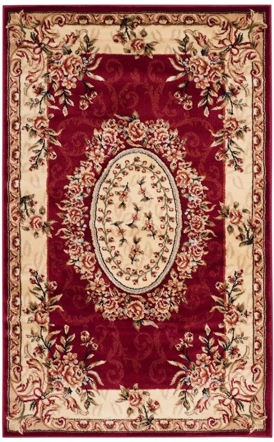 Azura Area Rug in Red / Ivory by Safavieh