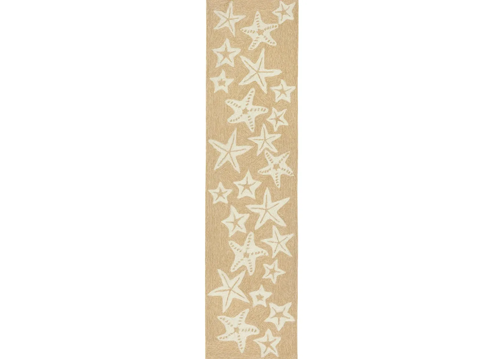 Starfish Indoor/Outdoor Area Rug in Neutral by Trans-Ocean Import Co Inc