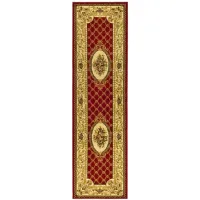 Agincourt Runner Rug in Red / Ivory by Safavieh