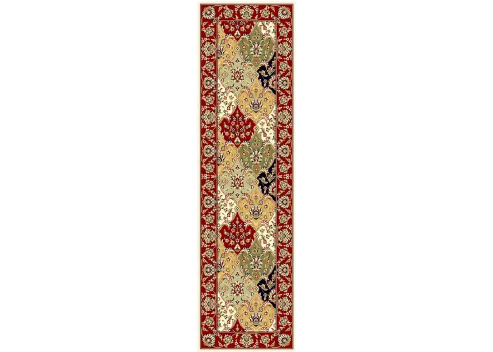 Guildhall Runner Rug in Multi / Red by Safavieh