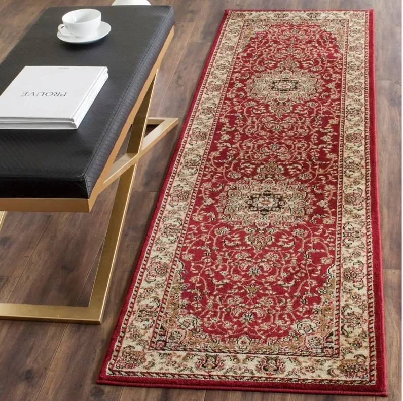 Wessex Runner Rug in Red / Ivory by Safavieh