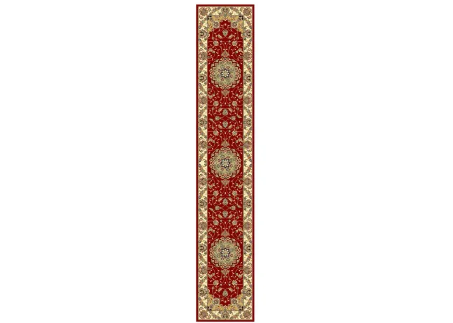 Wessex Runner Rug in Red / Ivory by Safavieh