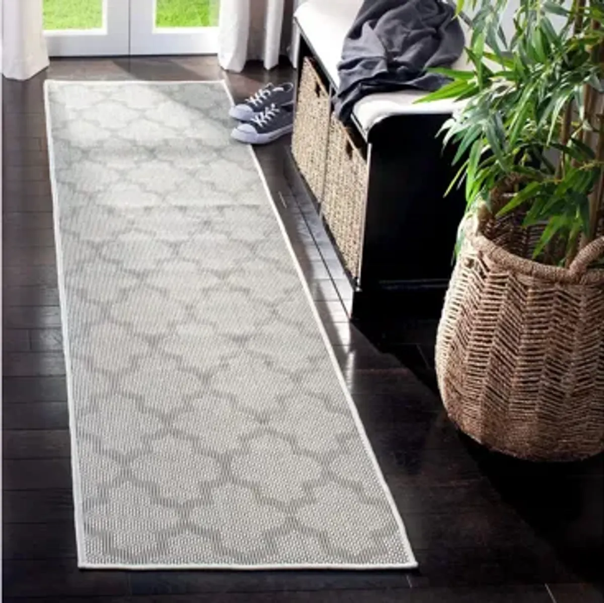 Bermuda Trellis Indoor/Outdoor Runner Rug