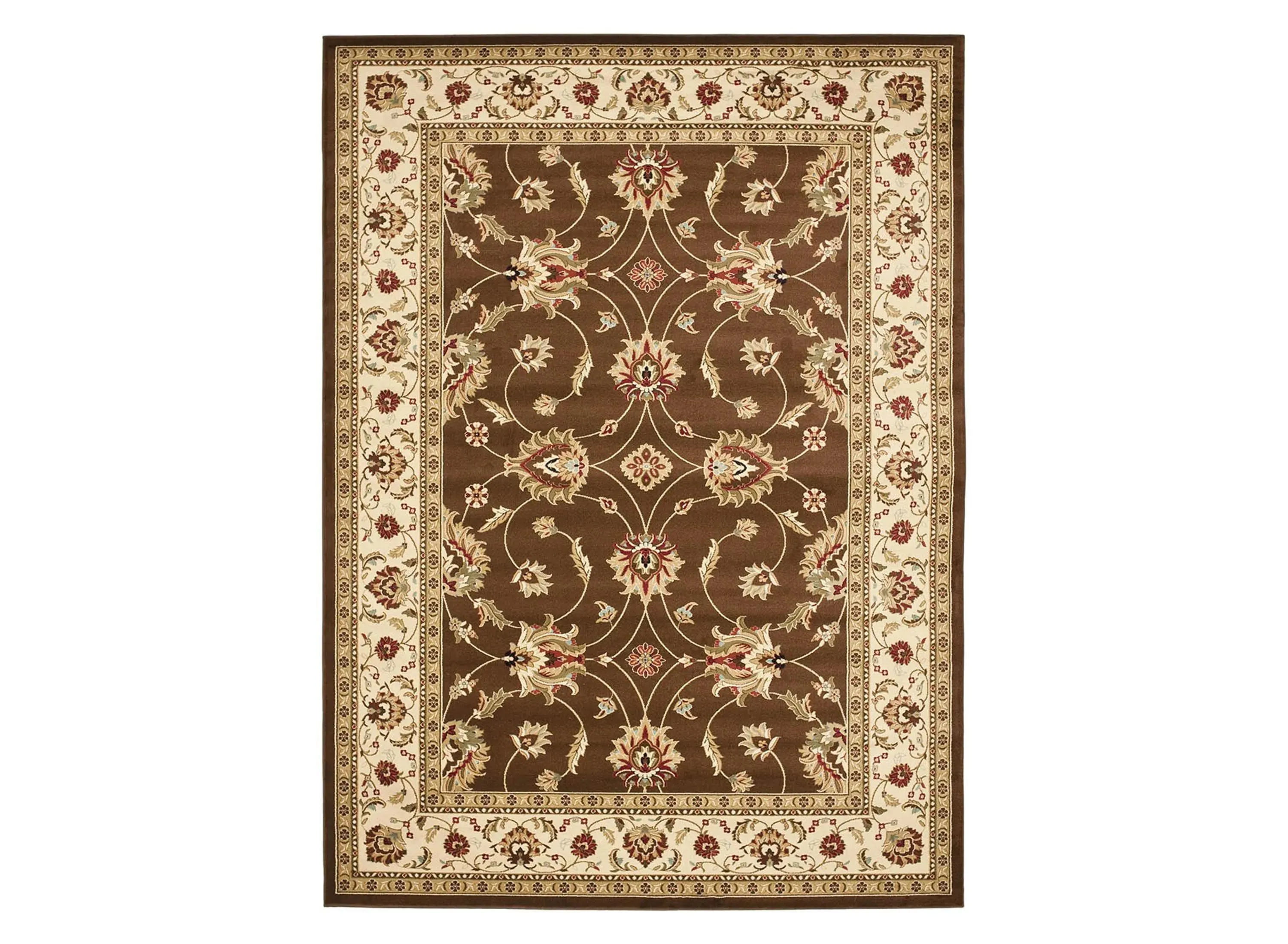 Severn Area Rug in Brown / Ivory by Safavieh