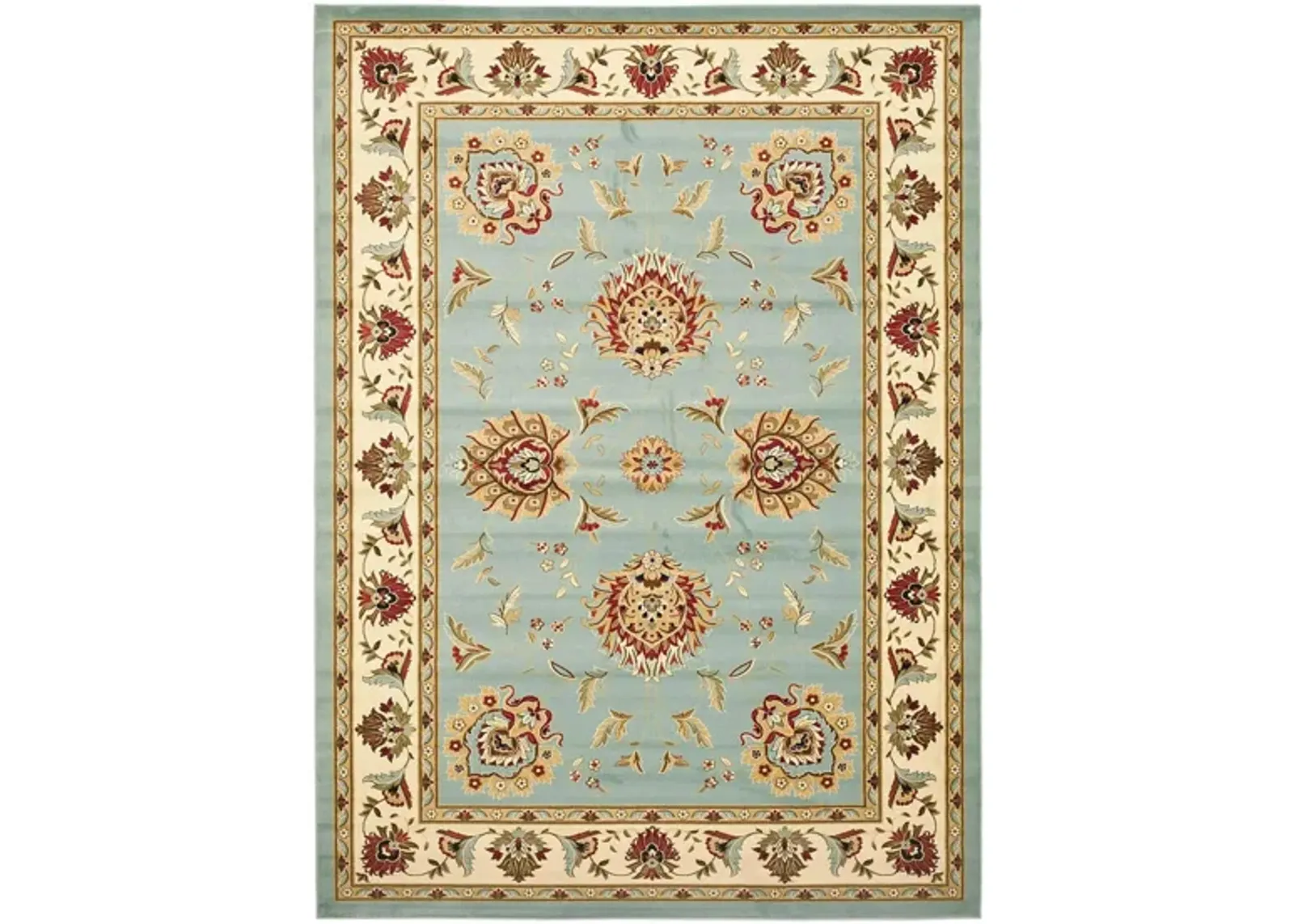 Mersey Area Rug in Blue / Ivory by Safavieh