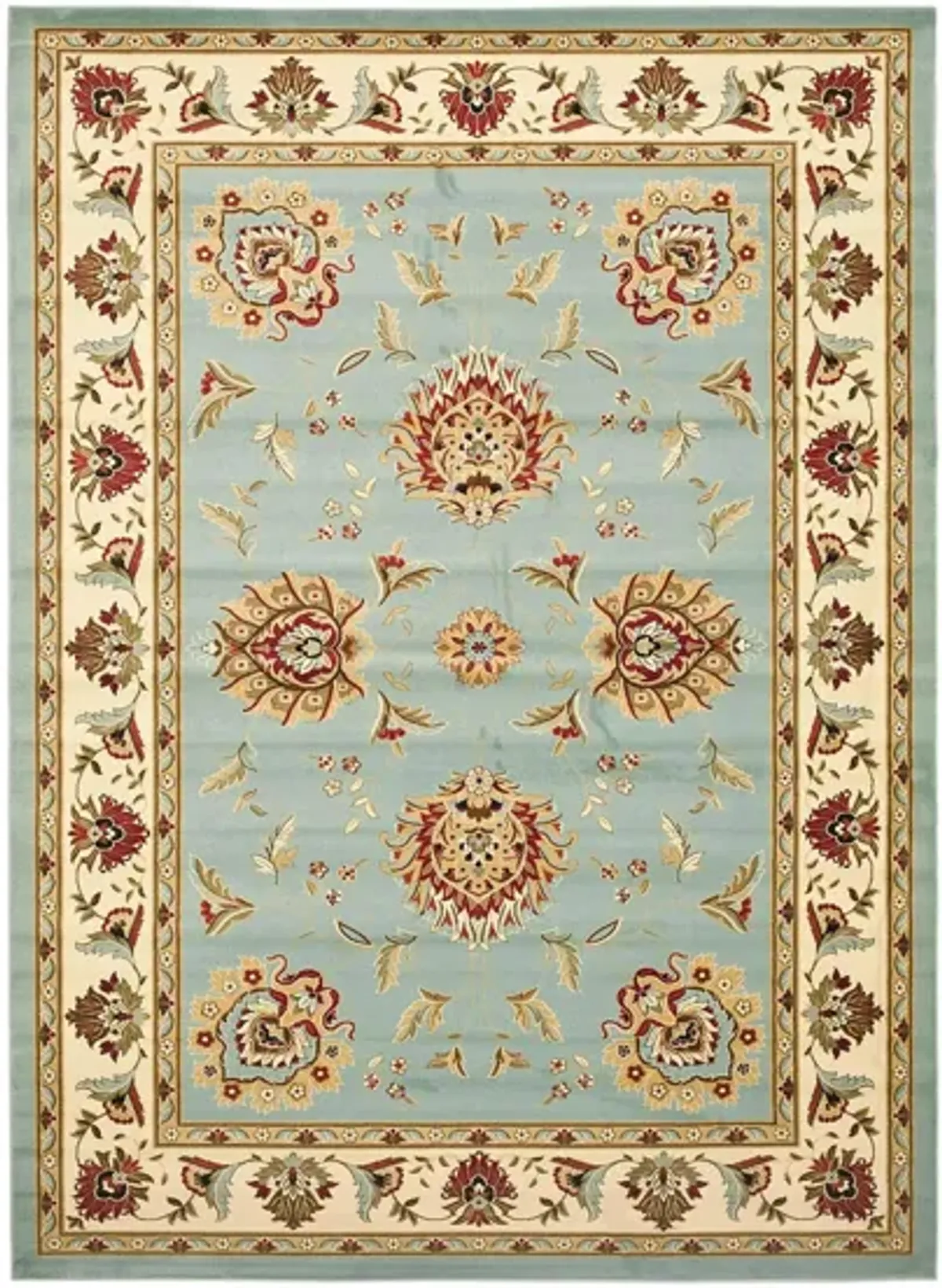 Mersey Area Rug in Blue / Ivory by Safavieh