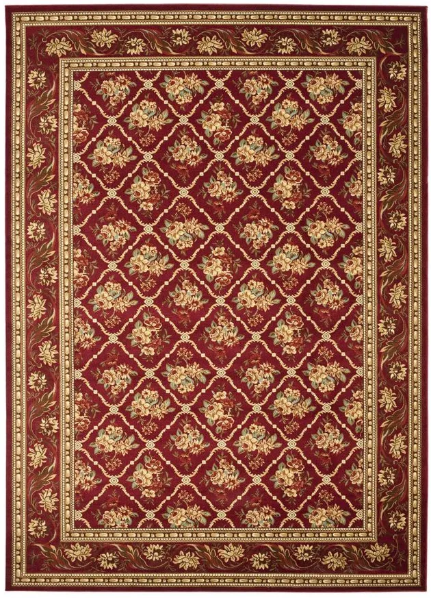 Crown Point Area Rug in Red by Safavieh