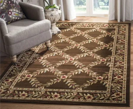Queensferry Area Rug in Brown by Safavieh