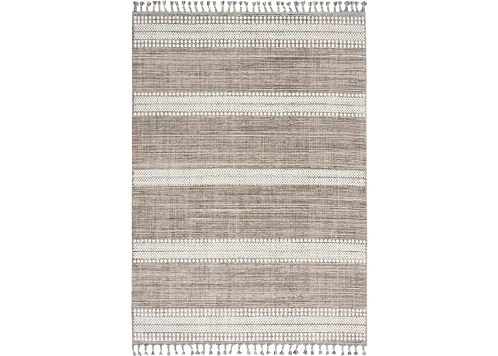 Tangier Area Rug in Mocha/Ivory by Nourison