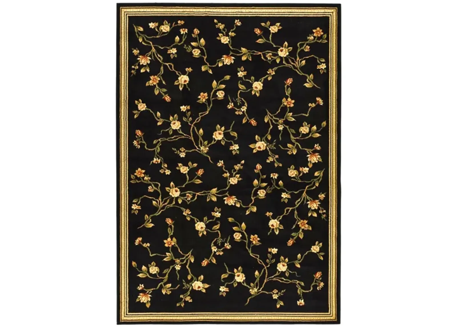 Paulding Area Rug in Black by Safavieh