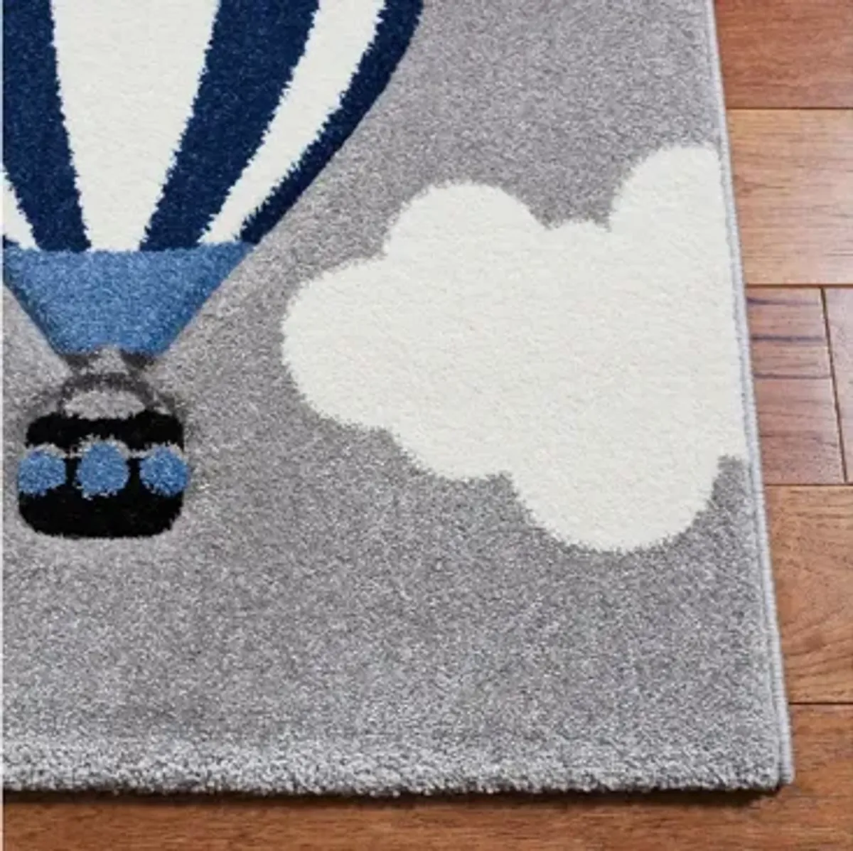 Carousel Airplanes Kids Area Rug