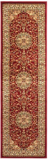 Fareham Runner Rug in Red / Ivory by Safavieh