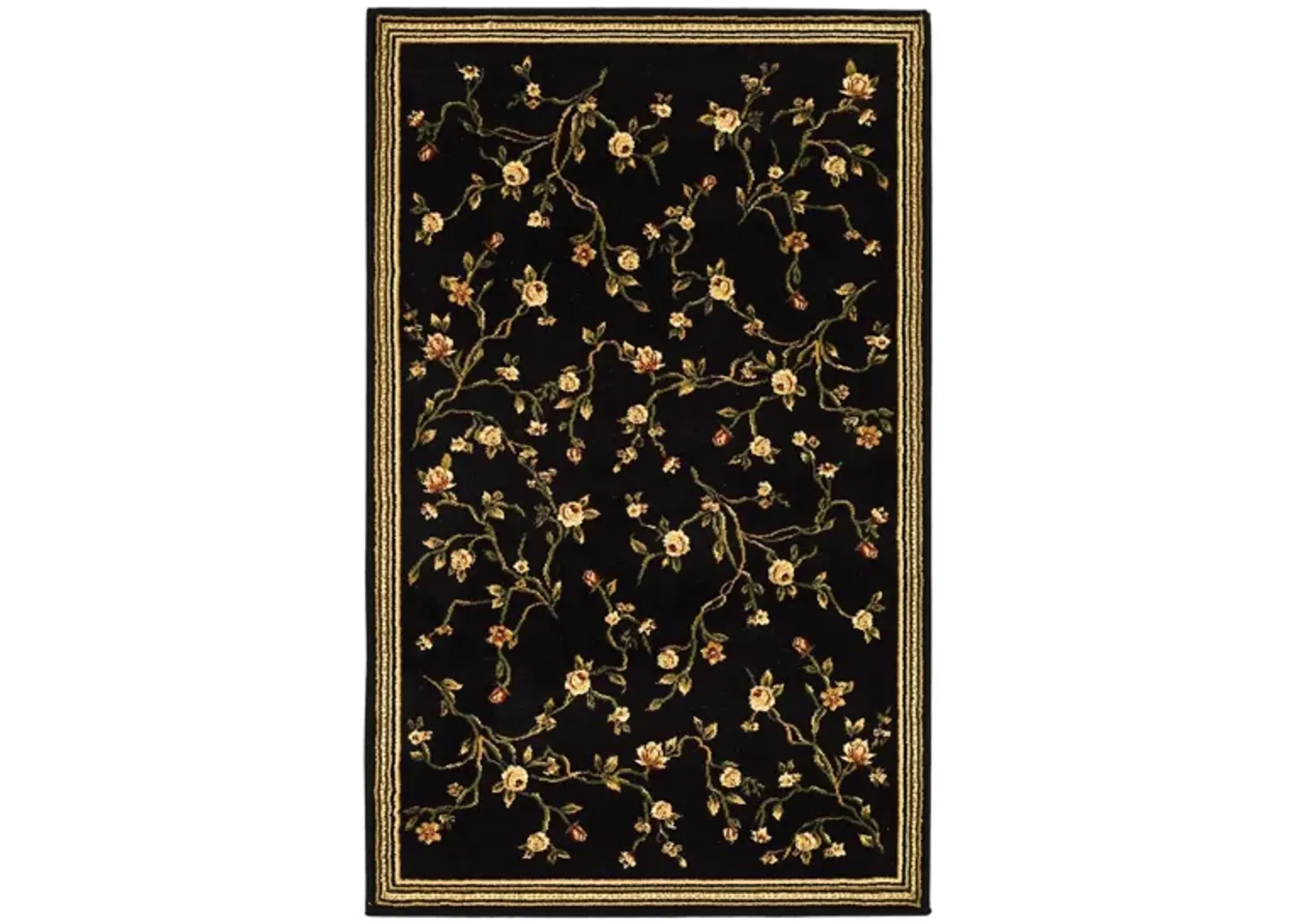 Paulding Area Rug in Black by Safavieh