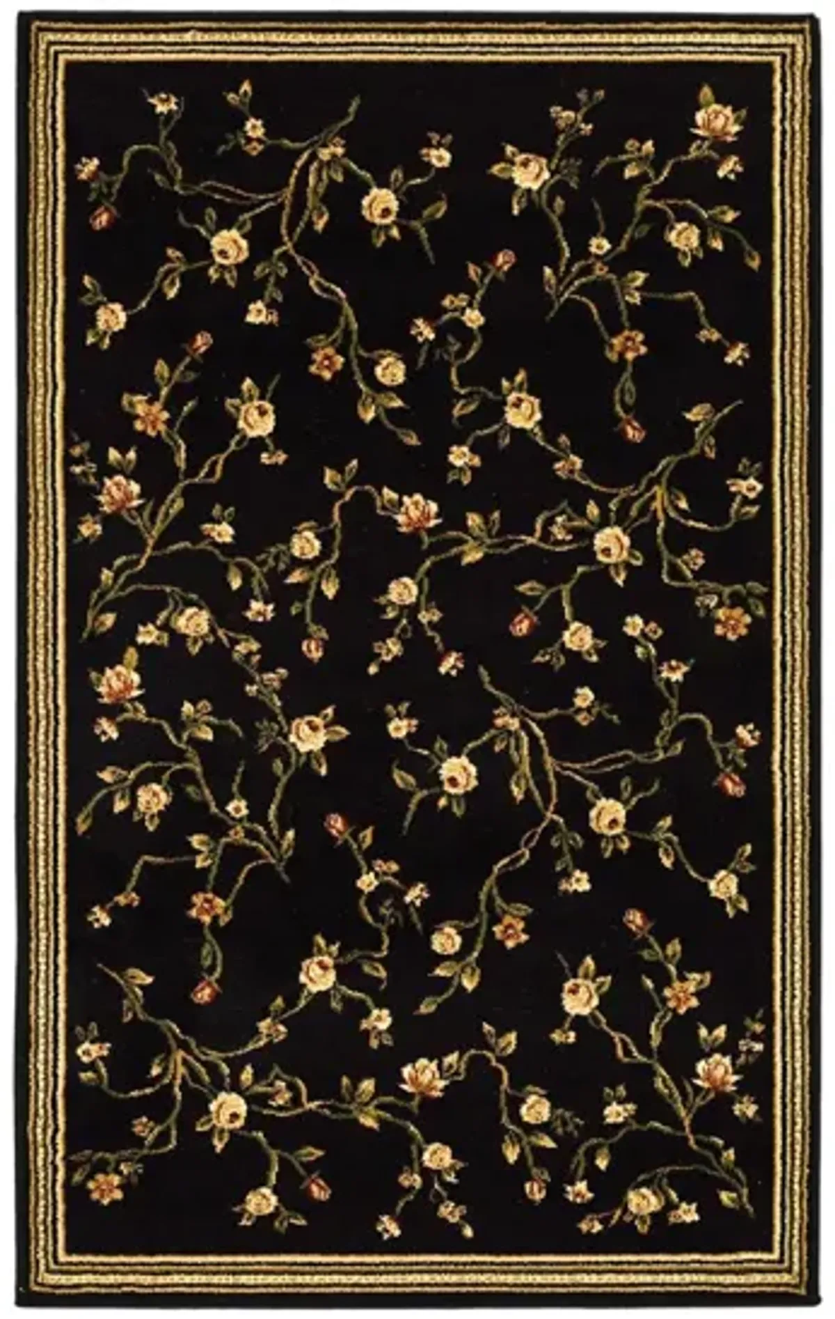 Paulding Area Rug in Black by Safavieh