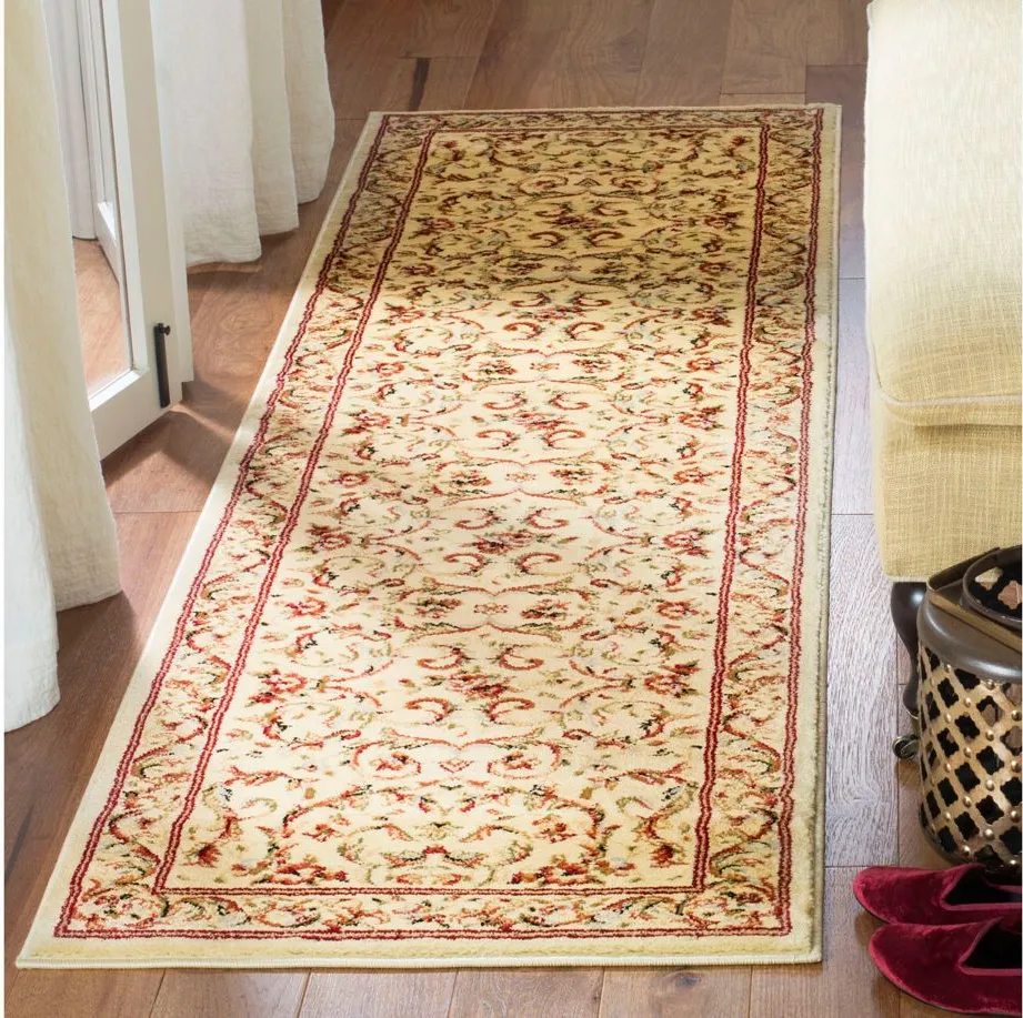 Verve Runner Rug in Ivory by Safavieh