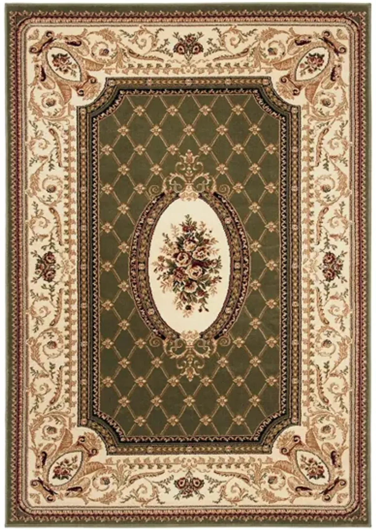 Agincourt Area Rug in Sage / Ivory by Safavieh