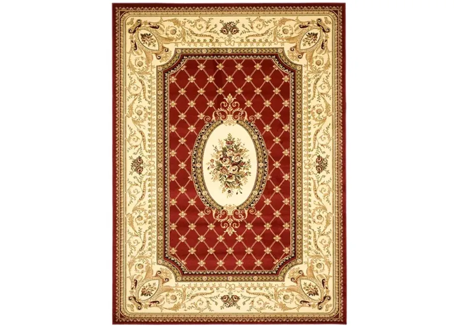 Agincourt Area Rug in Red / Ivory by Safavieh