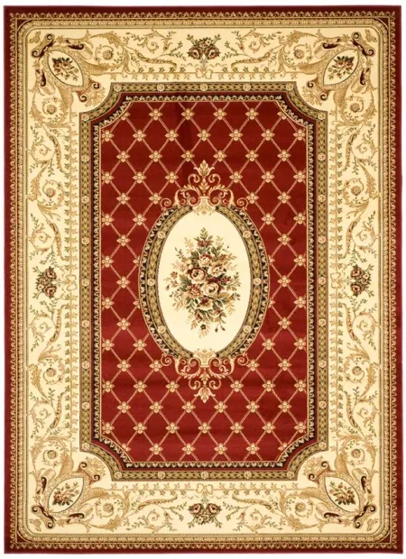 Agincourt Area Rug in Red / Ivory by Safavieh