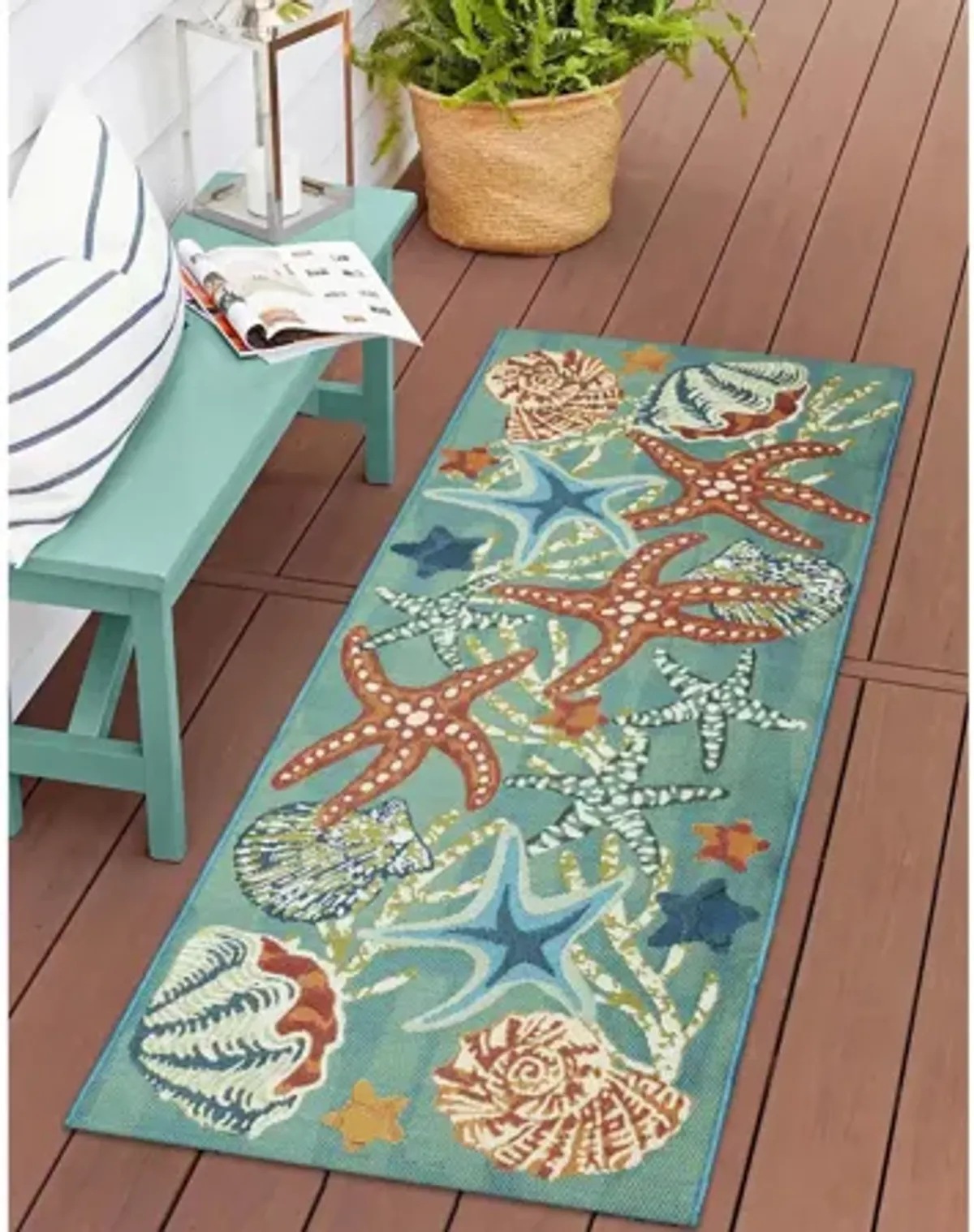 Esencia Starfish Song Indoor/Outdoor Mat