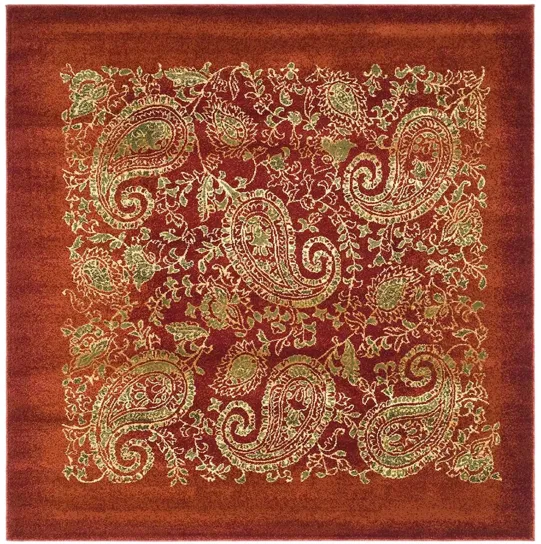 Grimaldi Area Rug in Red / Multi by Safavieh