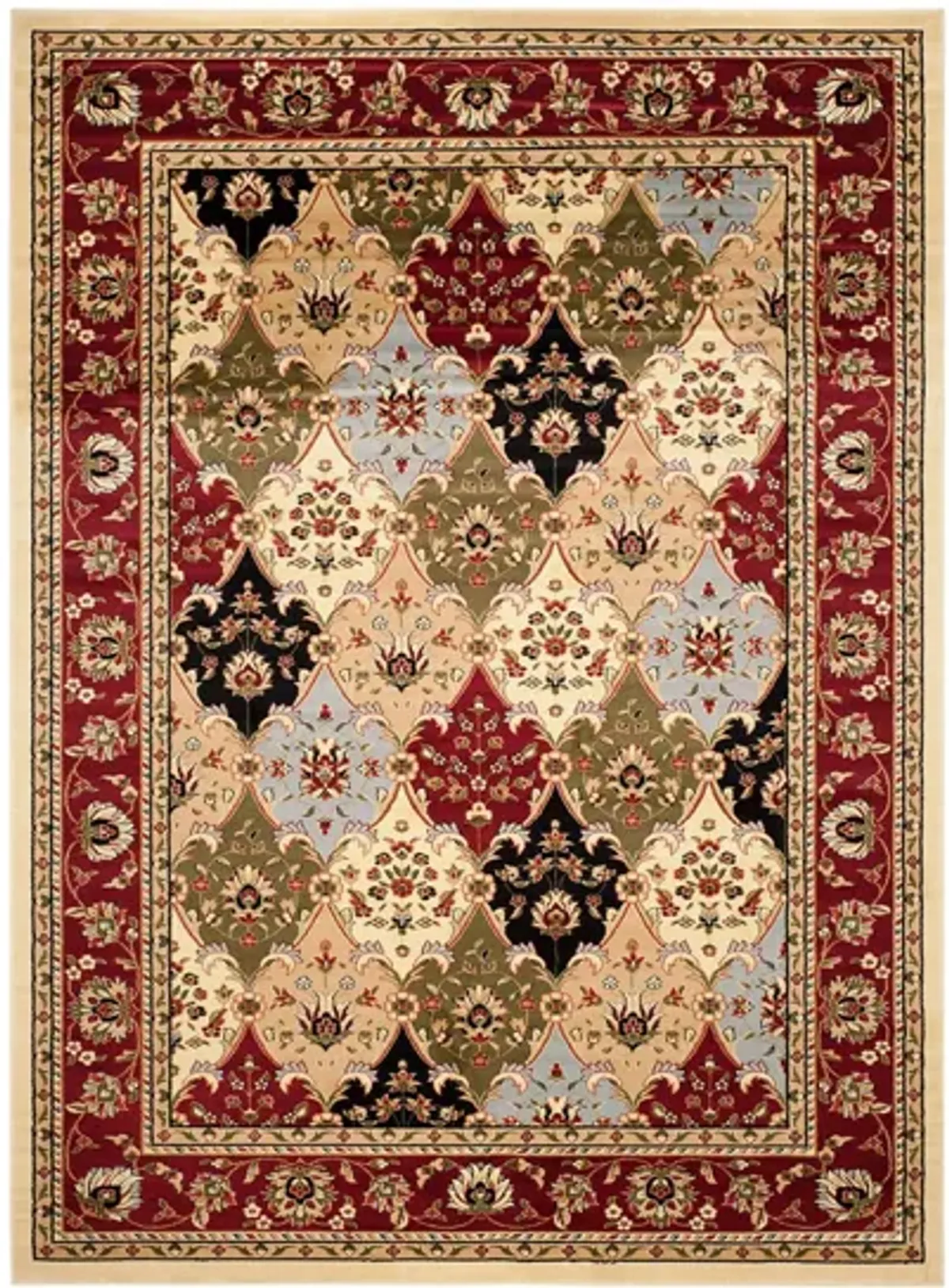 Guildhall Area Rug in Multi / Red by Safavieh