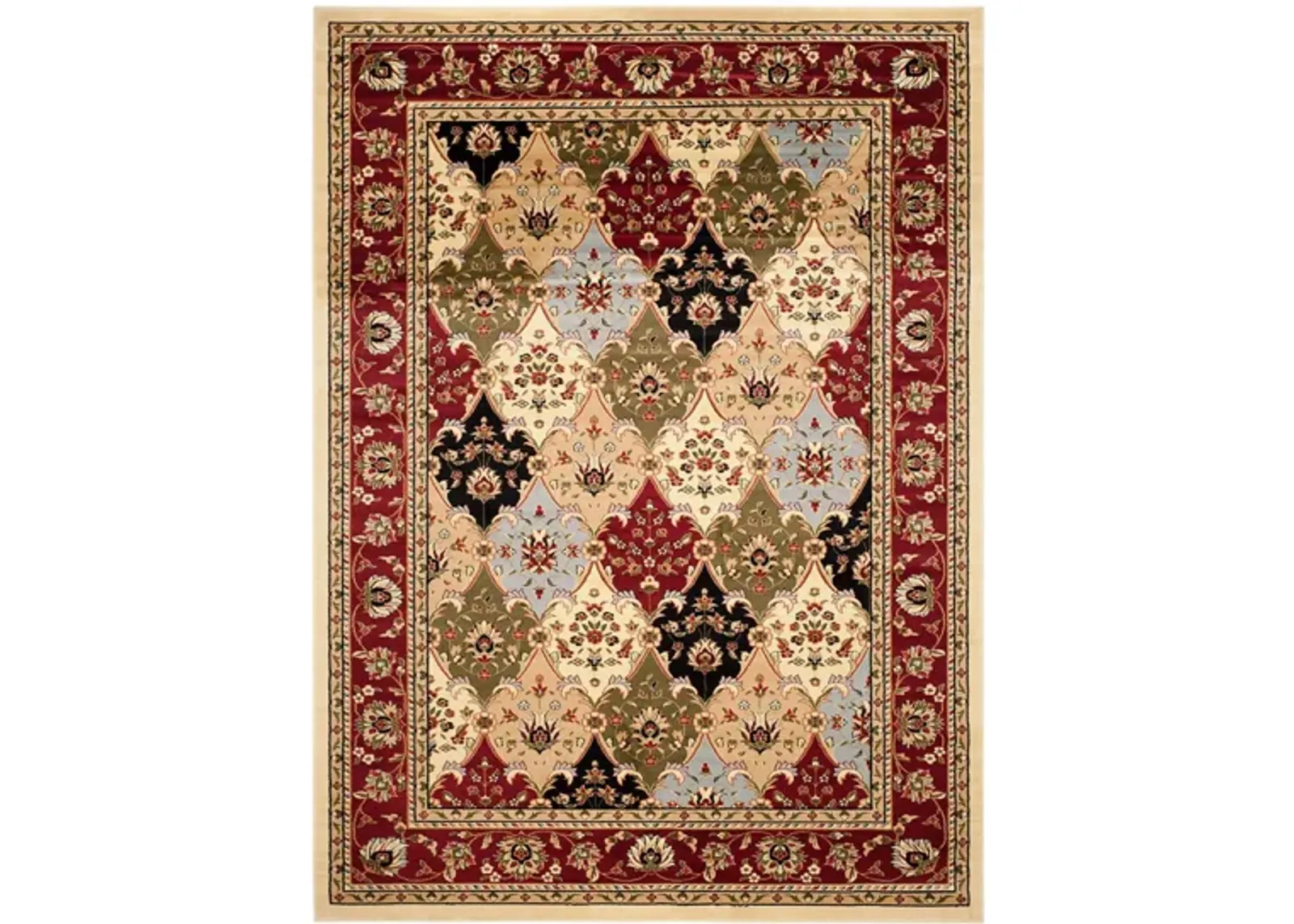 Guildhall Area Rug in Multi / Red by Safavieh