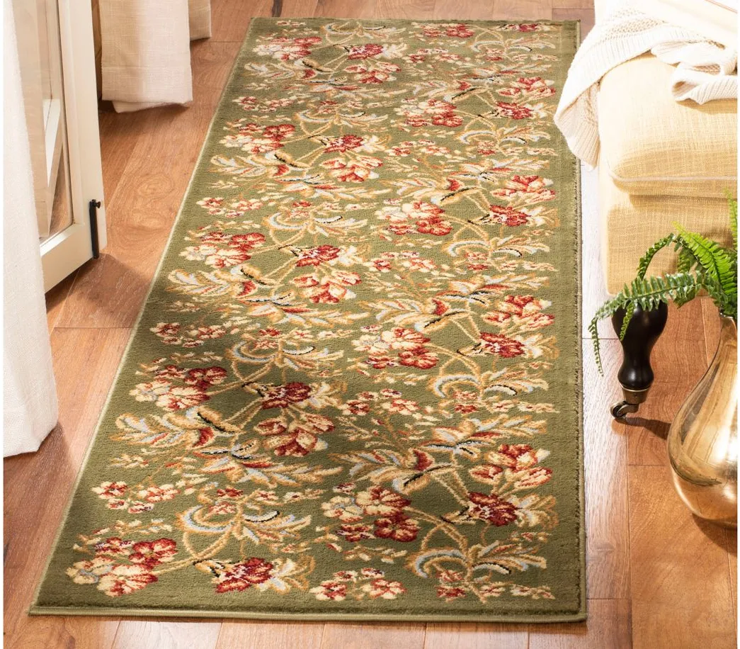 Weymouth Runner Rug in Sage by Safavieh