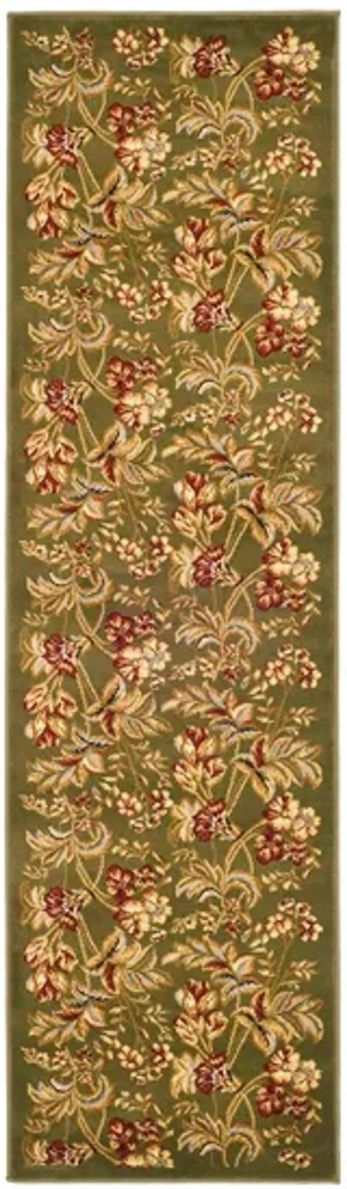 Weymouth Runner Rug in Sage by Safavieh