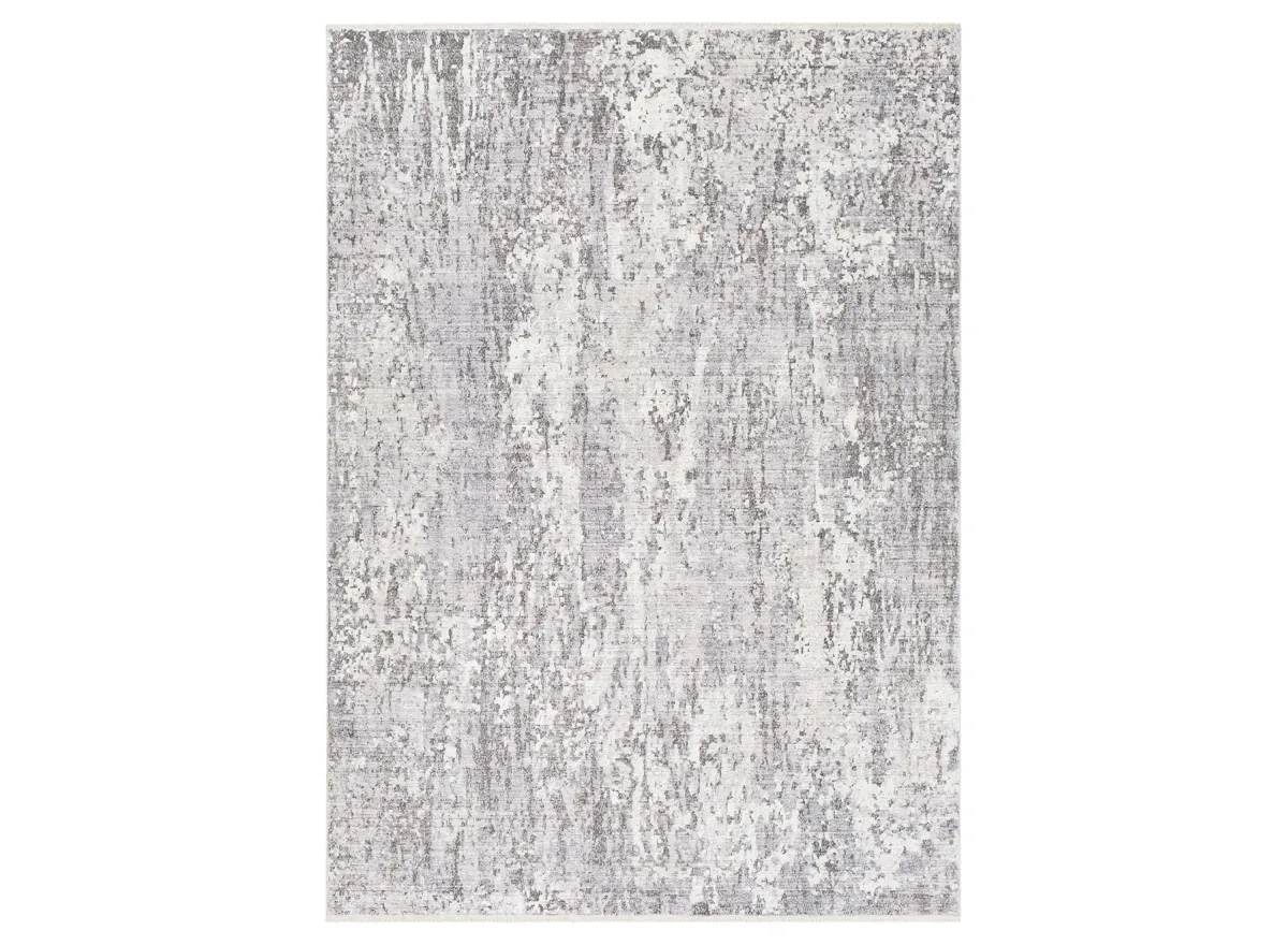 Wonder Monochrome Rug in Charcoal, Medium Gray, Camel, Ivory by Surya