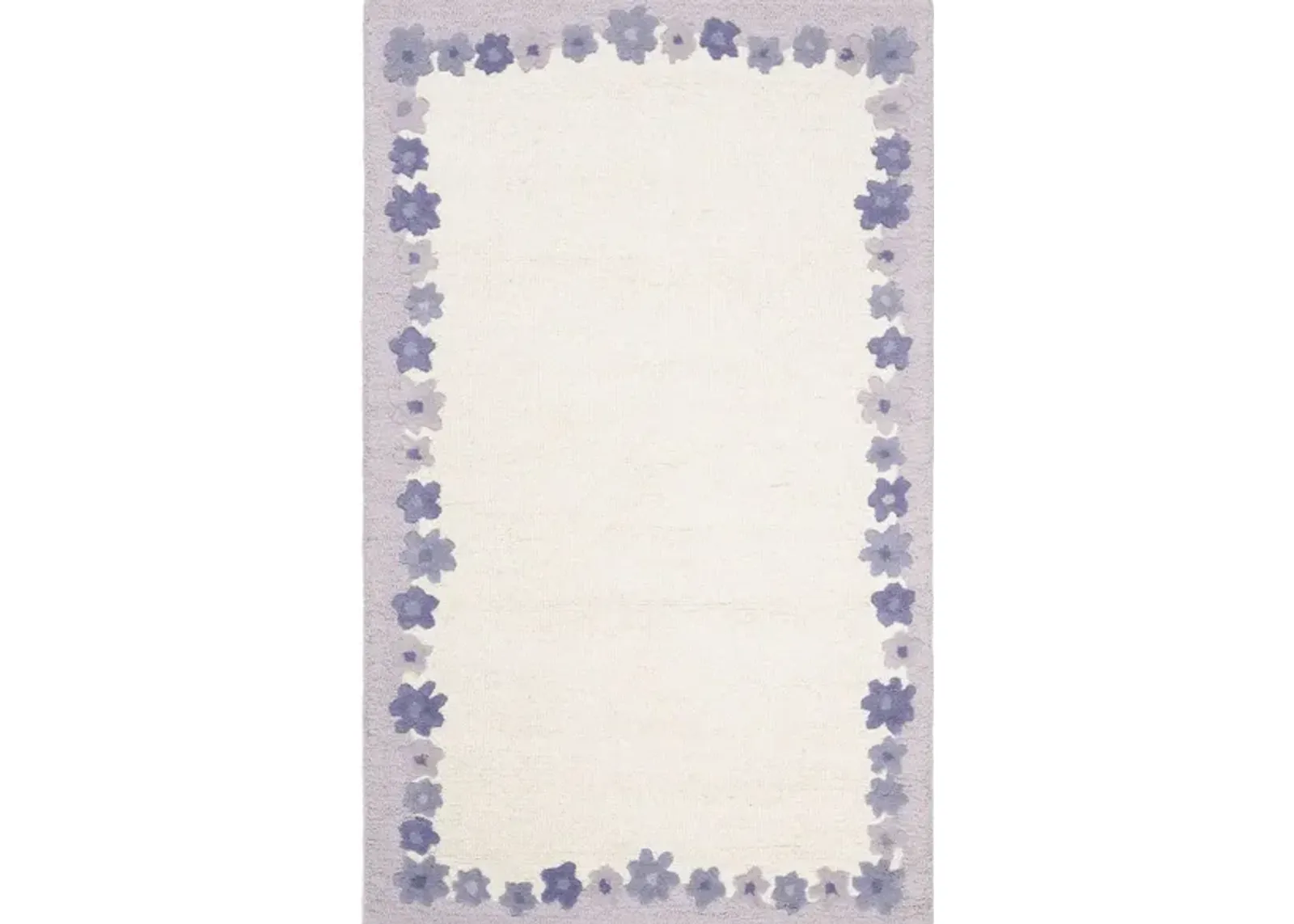 Draconis Kid's Rug in Ivory/Lavander by Safavieh