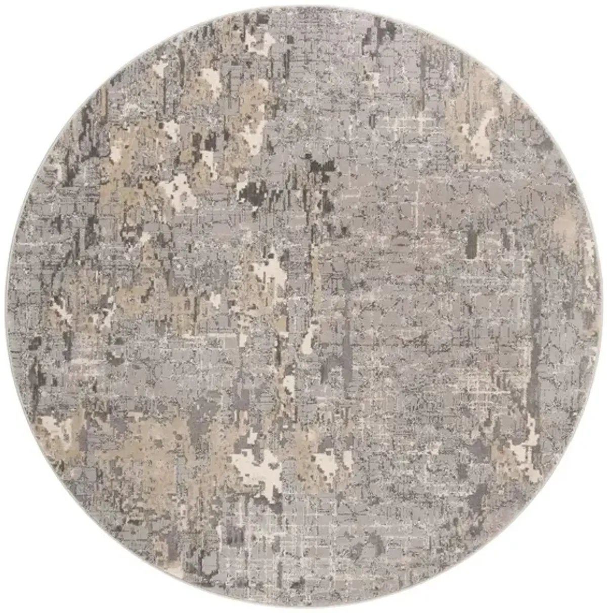 Cheyenne Square Area Rug in Gray; Blue by Safavieh