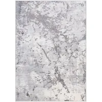 Perception Limestone Rug in Taupe, Light Gray, Charcoal, White by Surya