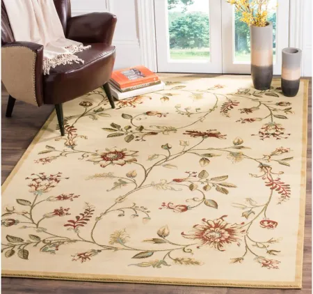 Abernethy Area Rug in Ivory / Multi by Safavieh