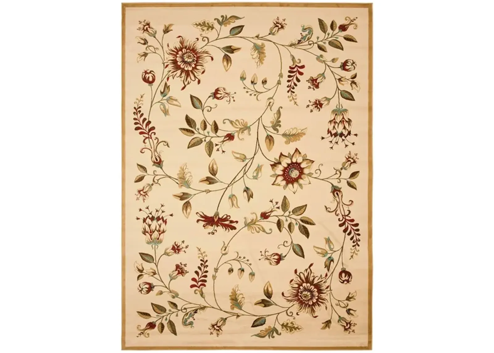 Abernethy Area Rug in Ivory / Multi by Safavieh