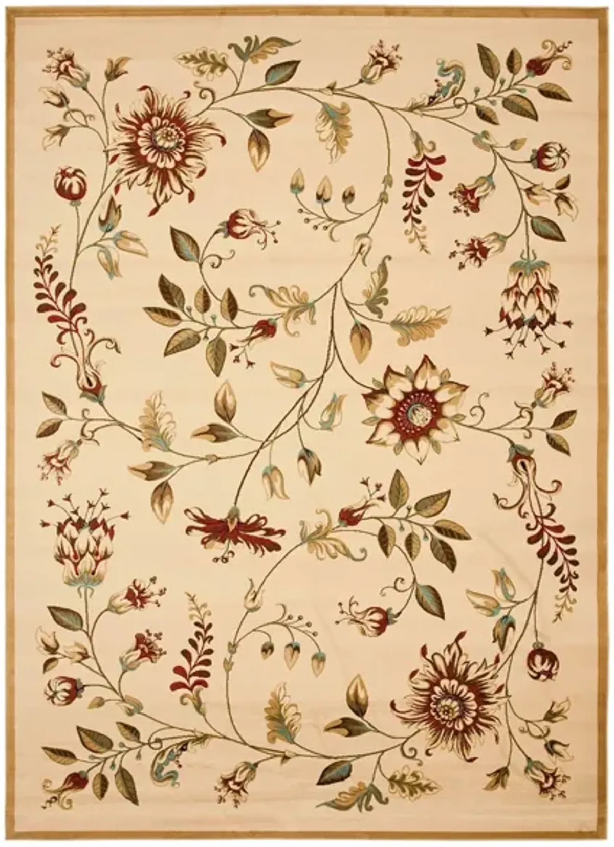 Abernethy Area Rug in Ivory / Multi by Safavieh