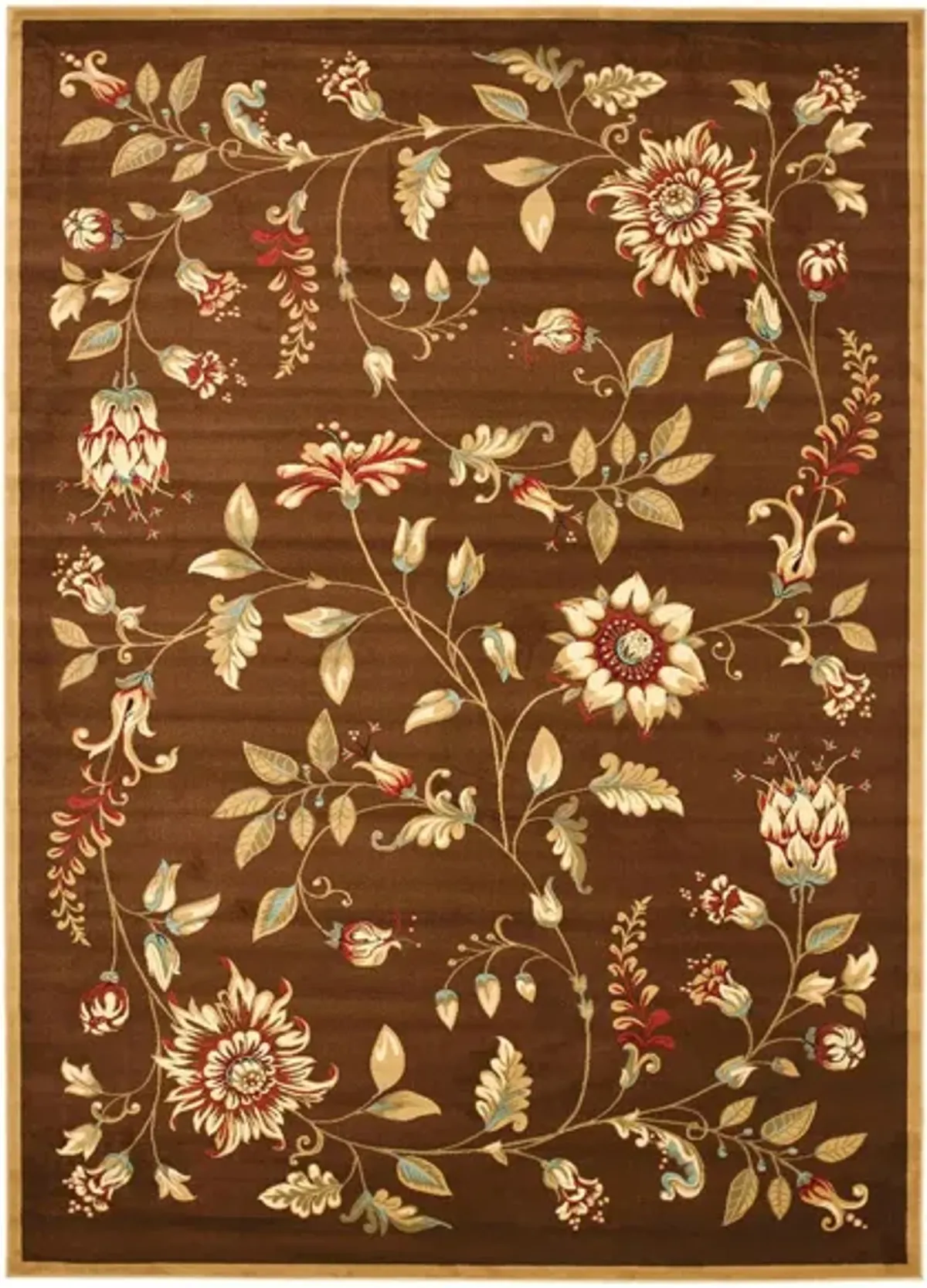 Abernethy Area Rug in Brown / Multi by Safavieh