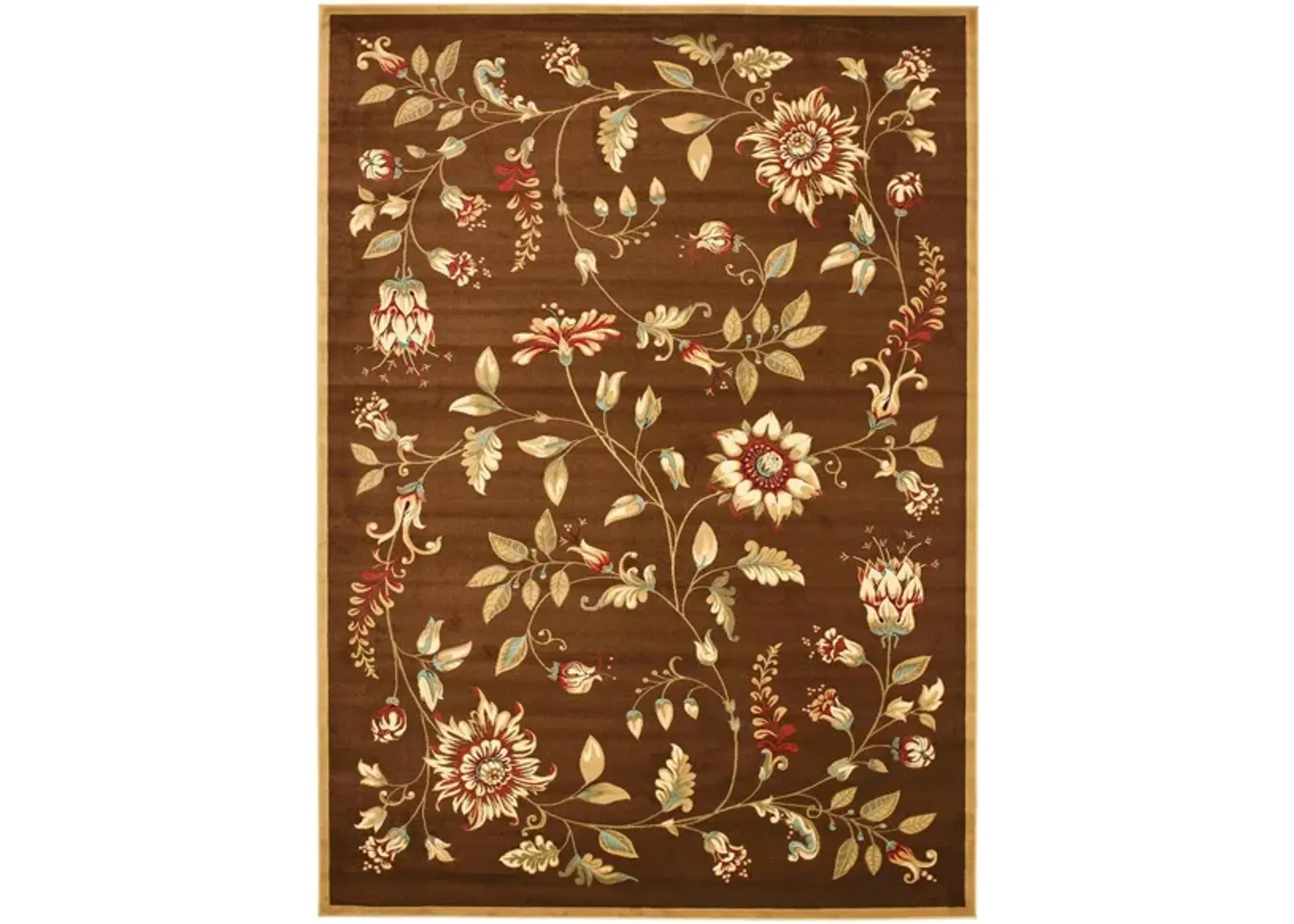 Abernethy Area Rug in Brown / Multi by Safavieh