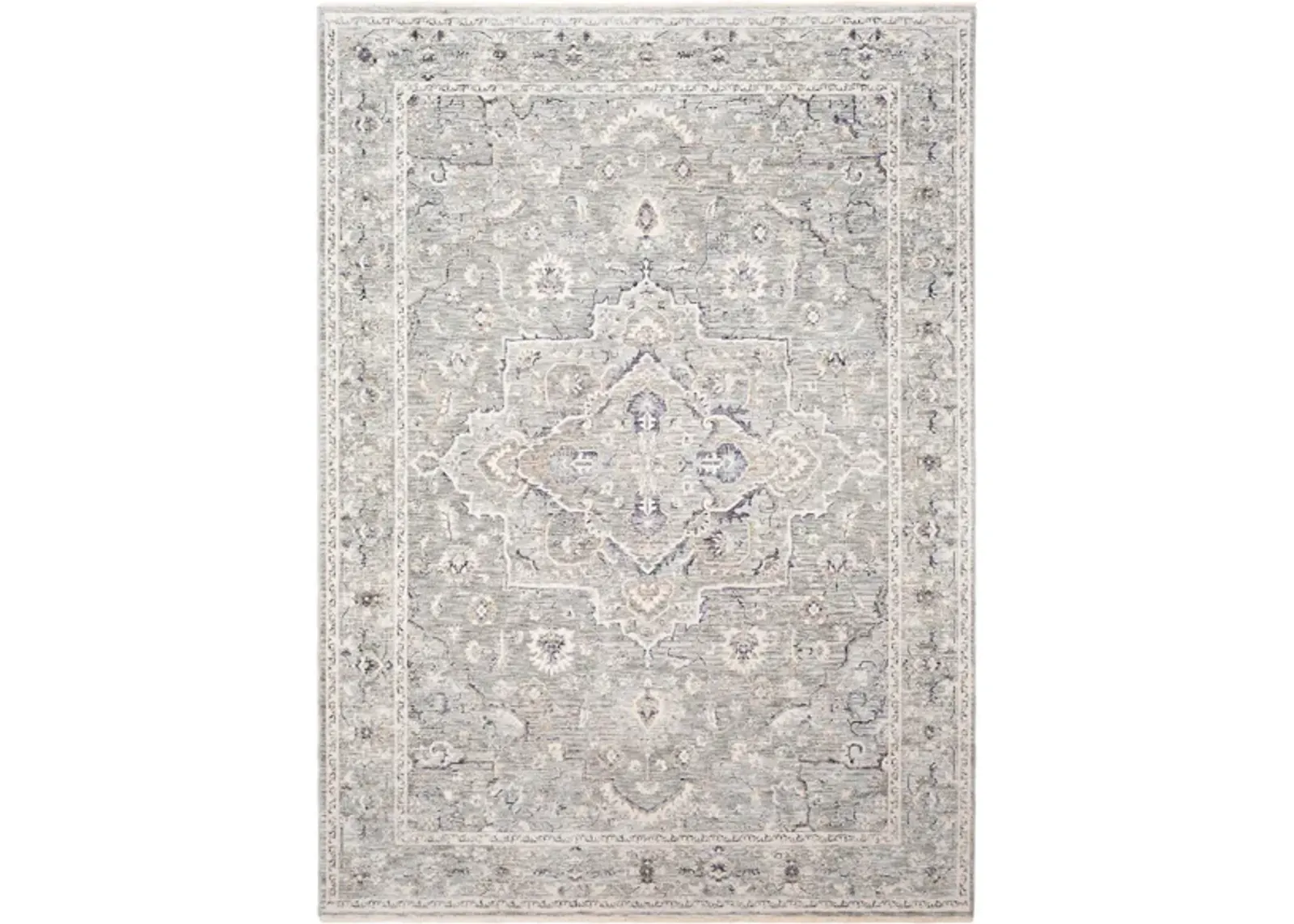 Palatial Palazzo Rug in Taupe, Camel, Pale Blue, Denim, Navy, Cream, White, Blush by Surya