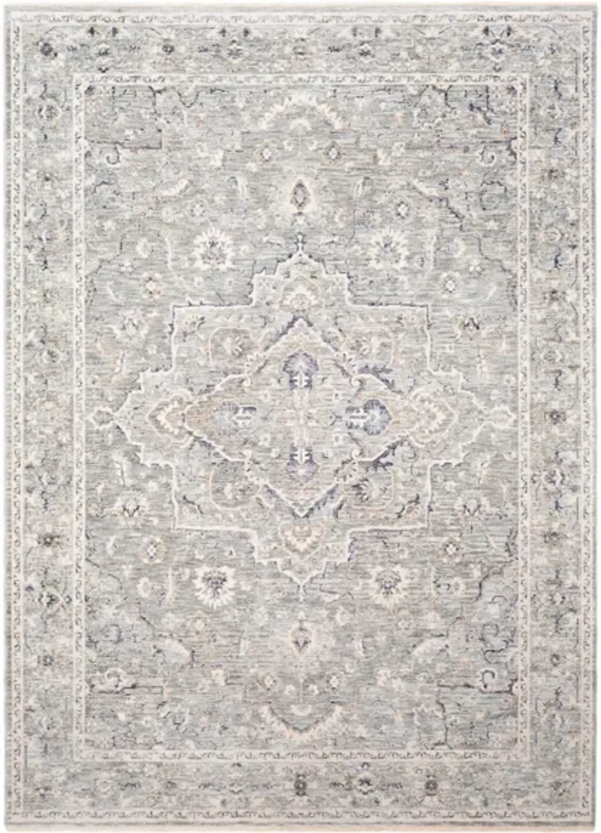 Palatial Palazzo Rug in Taupe, Camel, Pale Blue, Denim, Navy, Cream, White, Blush by Surya