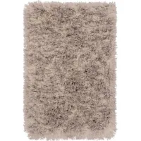 Rapture Brown Rug in Taupe, Cream by Surya