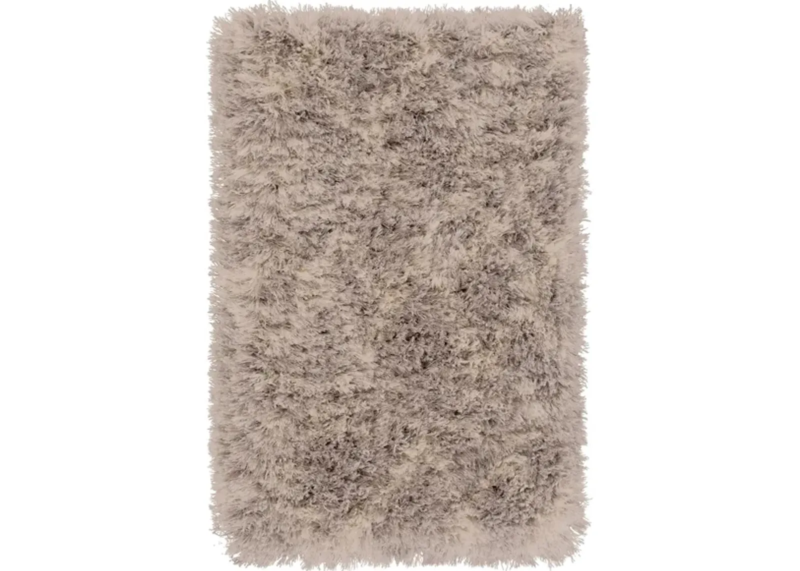 Rapture Brown Rug in Taupe, Cream by Surya