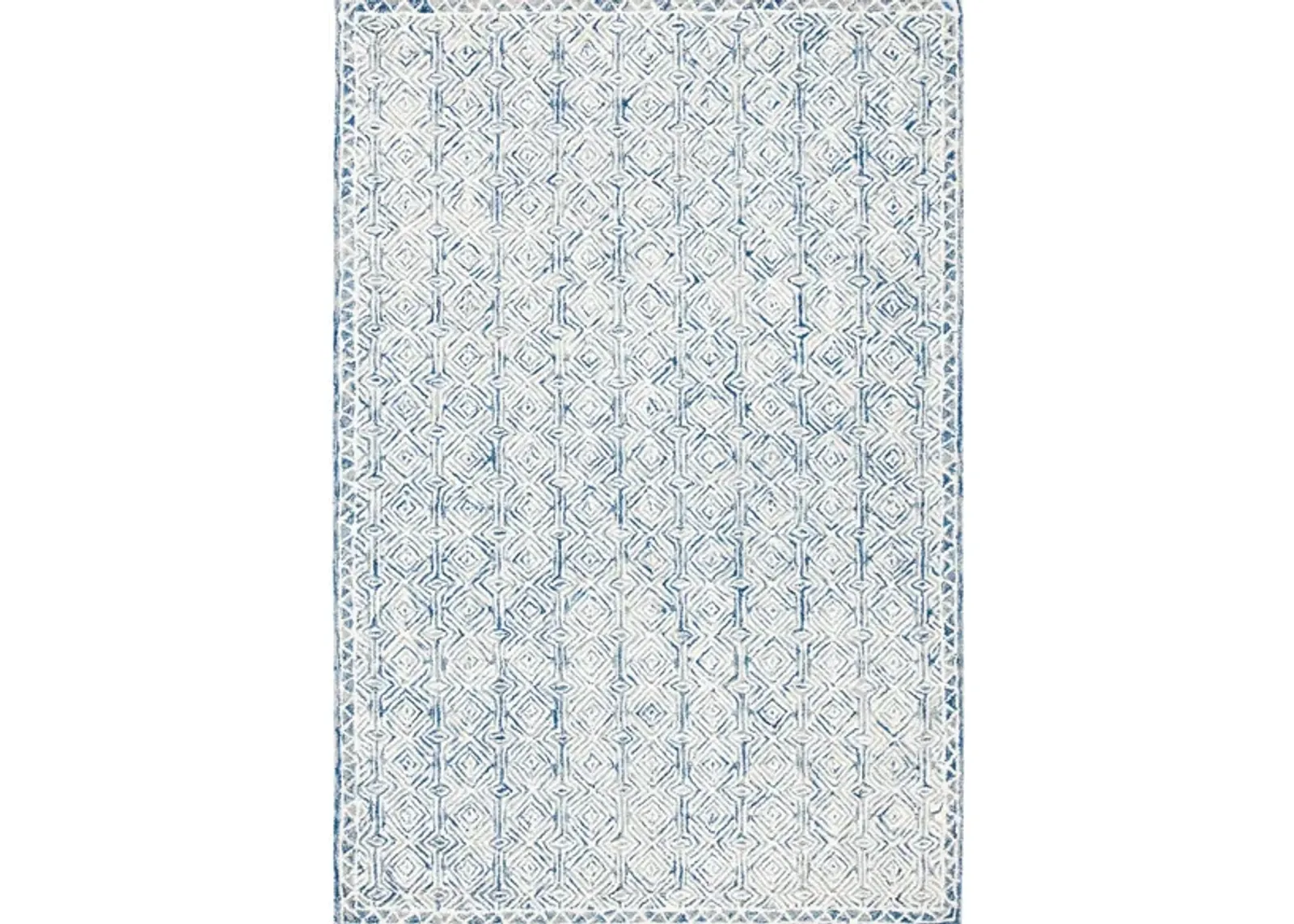 Silverstein Area Rug in Navy & Cream by Safavieh