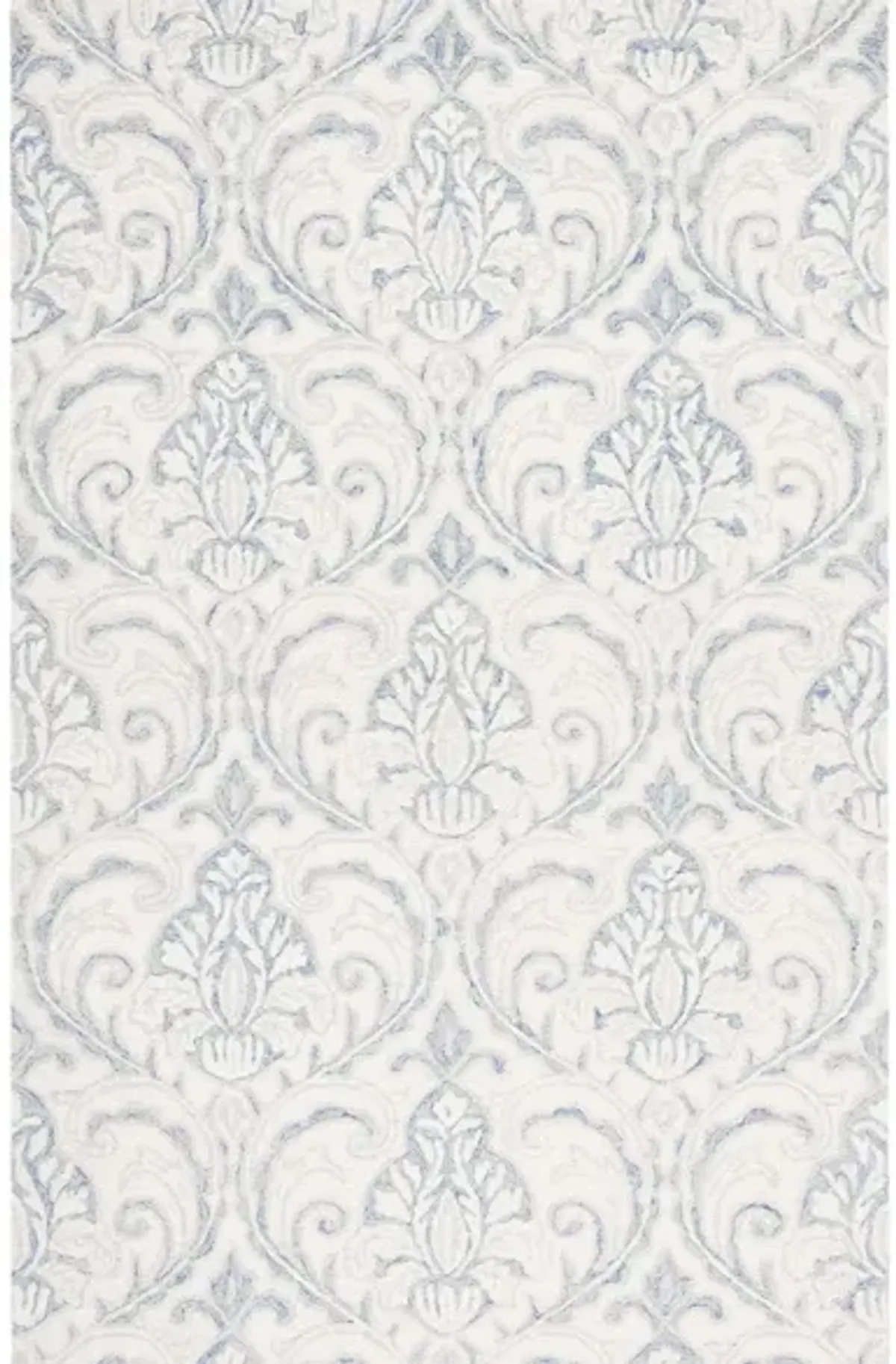 Van Gogh Area Rug in Ivory & Blue by Safavieh