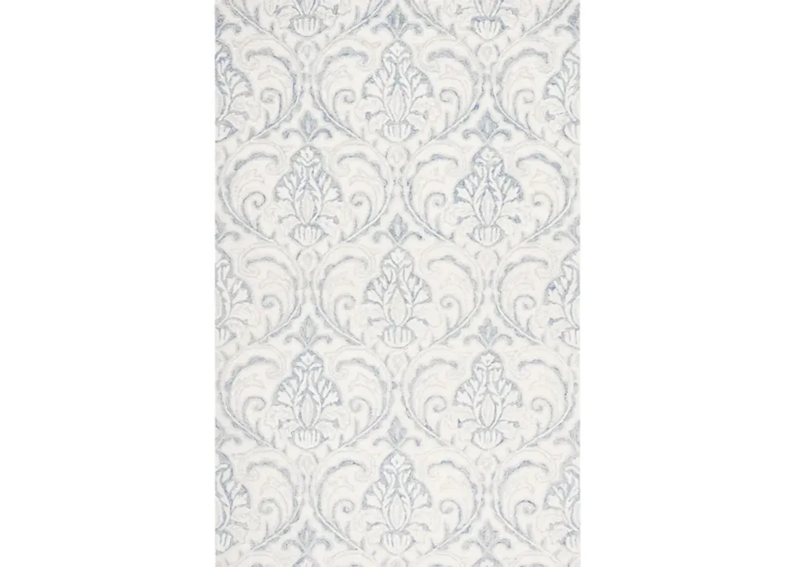 Van Gogh Area Rug in Ivory & Blue by Safavieh