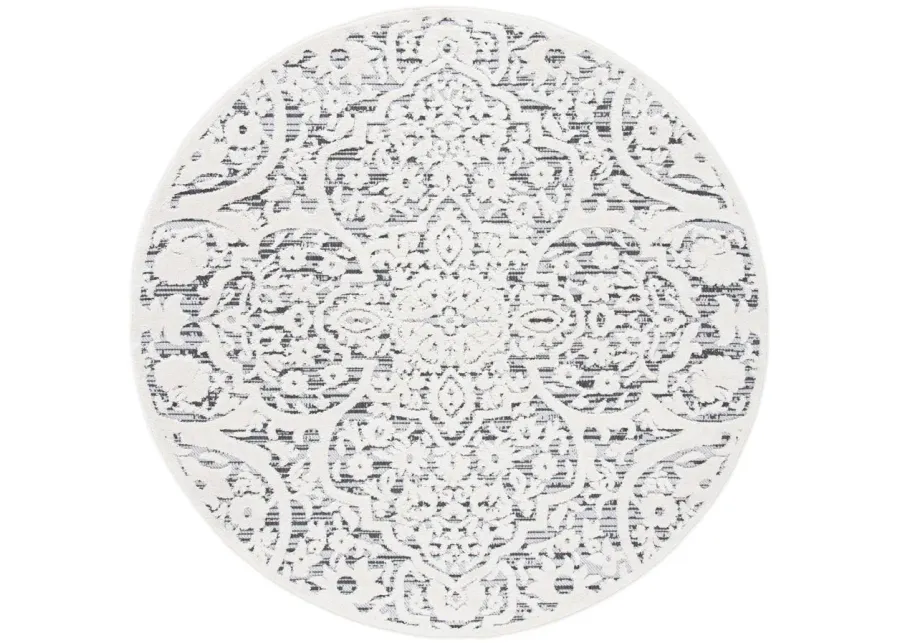 Cabana IV Area Rug in Ivory & Gray by Safavieh