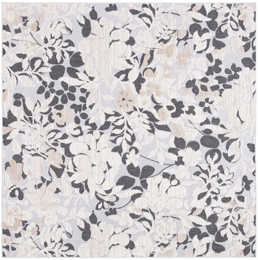 Cabana IV Area Rug in Ivory & Charcoal by Safavieh