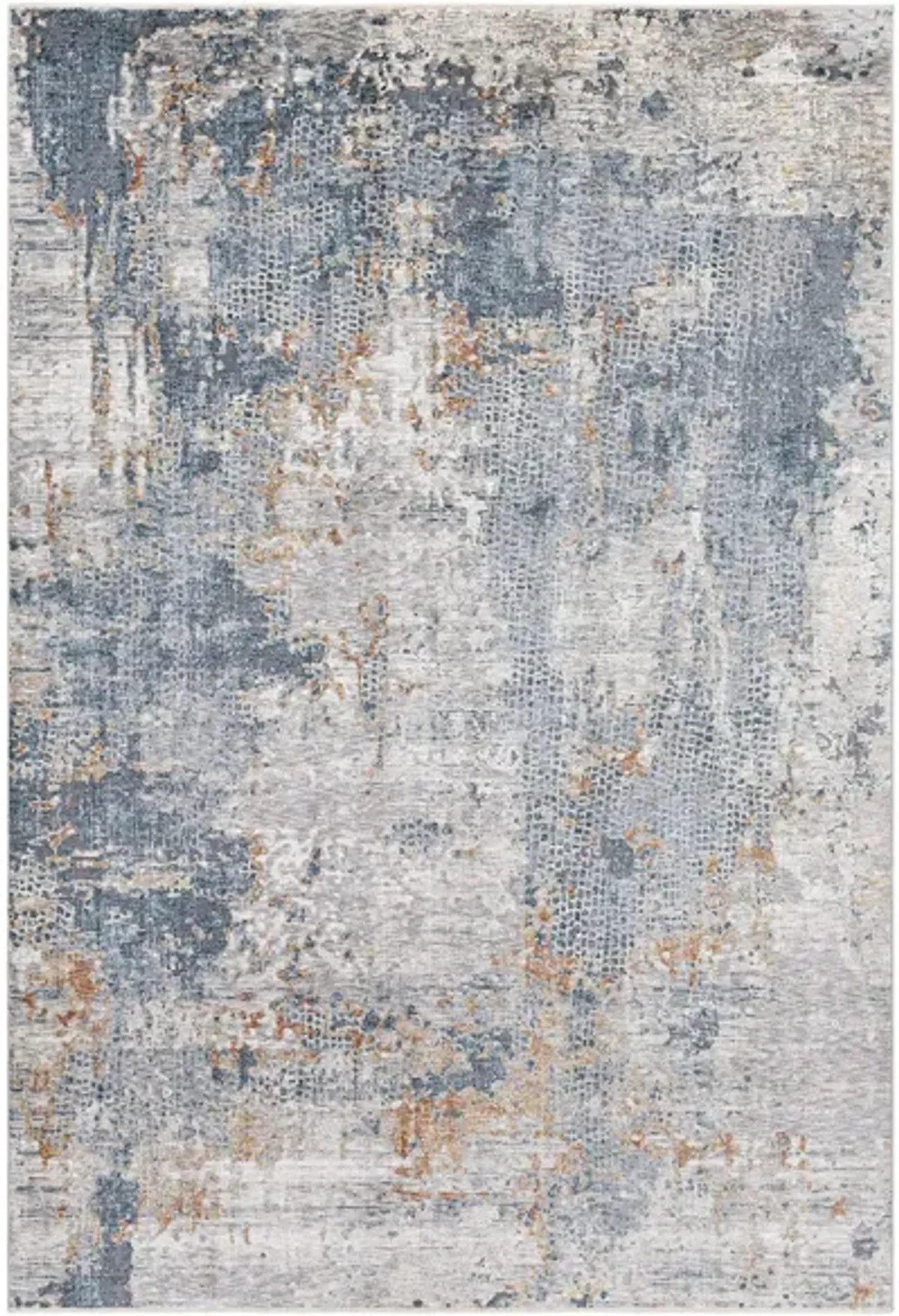 Caerdyf Pembroke Area Rug in Gray, Tan, Blue, Clay by Surya